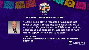 Extreme Networks is committed to fostering a culture of diversity and inclusion. To celebrate Hispanic Heritage Month, our Hispanic employees share why this month is important to them. Learn more - https://bit.ly/3kbRb6A | Extreme Networks | Facebook