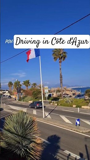 POV: Your Drive Through the French Riviera 🇫🇷 | Road Trip sur la Côte d’Azur.