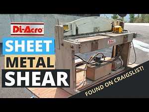 SHEET METAL SHEARS: Newfound & Recommendations