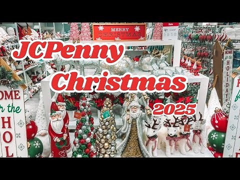 JCPenney Christmas Decor 2025 Holiday Shop With Me