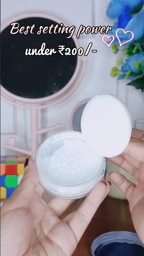 Best translucent powder for summer 🌞🏝️ Matte setting powder, Mars makeup #reels #makeup #beauty
