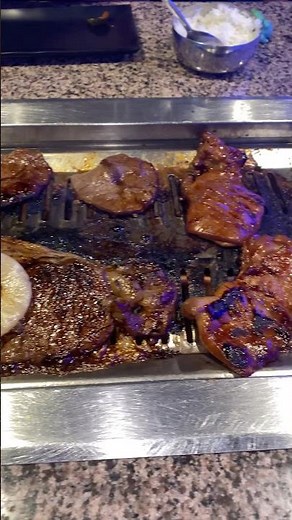 Eating U-Grill In Rancho Cucamonga ! 8/10 ! 🔥 #foryou #hoodvlogs #trending #explore #food #fyp