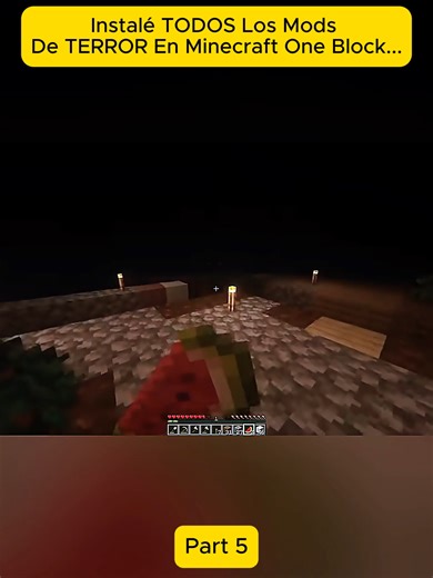 Instalé Todos Los Mods De Terror En Minecraft One Block