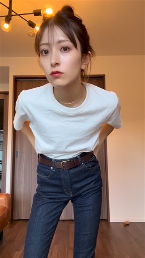 水谷 果絵 | Kae Mizutani on Instagram: ". set upじゃないけど、っぽく見える！ どちらも @gu_for_all_ で、 どちらも合わせて4000円もいかない気がする🤭 背高いくせにおちりでっかちんで短足なのがコンプレックスで スキニーがあんまり似合わない体型なので避けてたけど GUのスキニーはめちゃくちゃフィットするしハイウエストで好き🤭 この歌もすき、 おしりでっかちゃんでも自分好き 死ぬまで一緒だからコンプレックスも愛してあげたい #gu購入品"