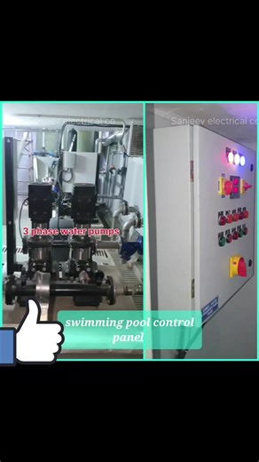 Swimming pool control panel @highlight Sanjeev electrical co. #swimmingpoolpanel #fbreels #viral #trending #fb | Sanjeev electrical co.