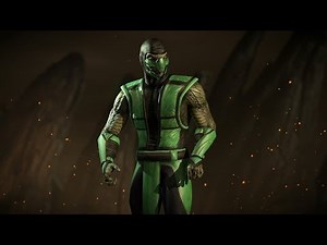 Mortal Kombat X | Reptile - All Skins, Intro, X-Ray, Victory Pose, Fatalities, Story Ending