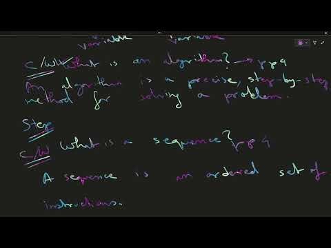 What are Algorithms?