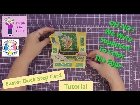 Stunning Easter Step Card Tutorial