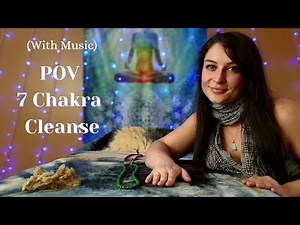 ASMR Reiki POV (MUSIC) 7 Chakra Full Body Healing Cleanse Sleep Tingles Layered Sounds
