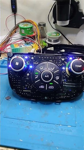 Car Aircon control module repair #car #cars#diy#viral#video#viralvideo