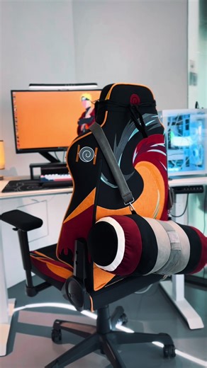 Naruto Inspired Gaming Chair - A Seat for the Resilient