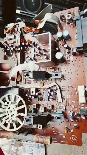 JVC PC W100 cassette board #cassette #short #shortvideo