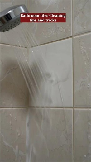 bathroom tiles cleaning tips and tricks #youtubeshorts #shorts #tips #tipsandtricks #easyhometips
