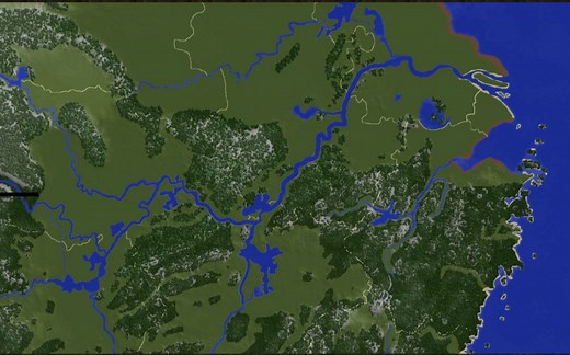 【Minecraft中国地图生存】中国地图介绍