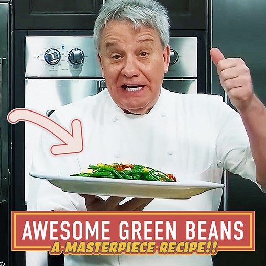 THIS Is The Perfect Recipe For Butter Green Beans! | Chef Jean-Pierre