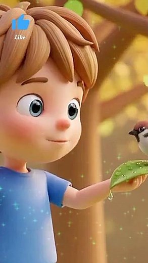 The Sparrow That Needed Help | Heartwarming 3D Moral Story #cinematicstory #movie #airforcestory