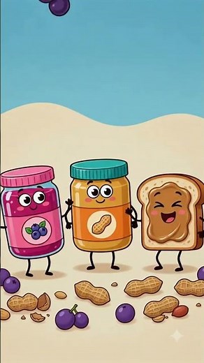 🥜🍇 Sing and dance along with the Peanut Butter and Jelly Song!