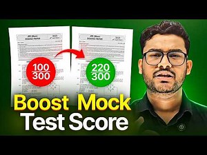 PERFECT Mock Test Strategy Used by IIT TOPPERS #iitjee #mocktest