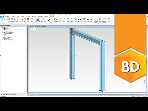 23: Hot Rolled Connections [Vertex BD Steel Framing Tutorial]