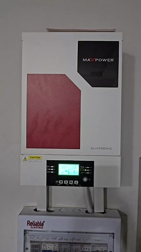 Affordable 6KW Hybrid Solar Setup with Maxpower Inverter | Longi Himo6 585w Panels