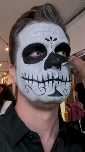 Getting my face painted for Day of the Dead in Oaxaca, Mexico #diademuertos #MexicanCulture #Mexico