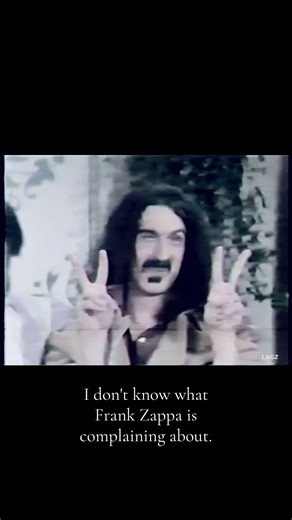 #frankzappa in 1979 on the Dinah Shore show. Other guests included: Peaches & Herb, Renn Wood, Jan & Dean and Mr. & Mrs. Gibb (cinematographer) | Doctor Dot