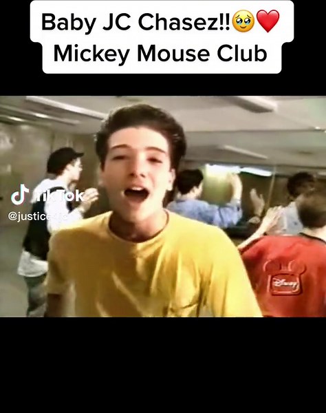 JC Chasez Mickey Mouse Club Throwback!