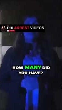 Police Stop: Drinking and Driving Confession