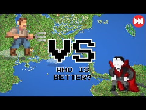 Humans VS Vampires - Who's Better? | WorldBox Timelapse