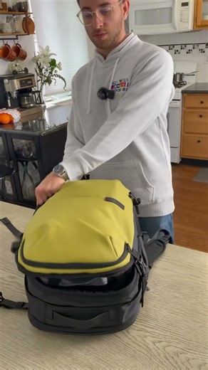 This is how I travel for two weeks in one bag! 😁 #travelbag #backpack #giftguide #vacation #holiday