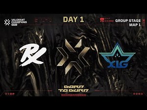 PRX vs. XLG — VALORANT Champions Paris — Group Stage — Map 01