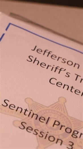 The Sentinel Program, by the Jefferson County Sheriff’s Office, aims to educate individuals on situational awareness for enhanced community safety. Join by visiting our website at www.jeffcosheriffal.com | Jefferson County Sheriff's Office