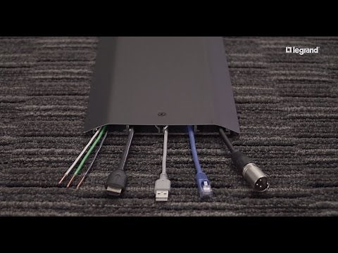 Wiremold: OFR Series Overfloor Raceway for Covering Cabling in Open Spaces