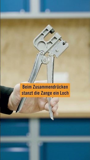 Die Profilverbindungszange