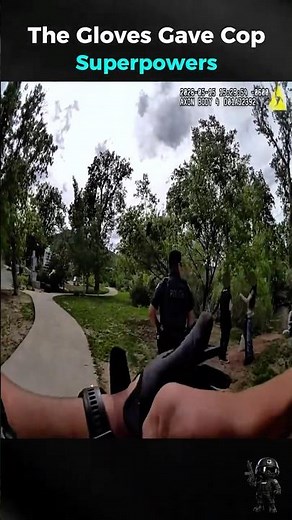 When "Putting On Gloves" Means You're Getting Arrested 😭 #shorts #truecrimecommunity #policechase