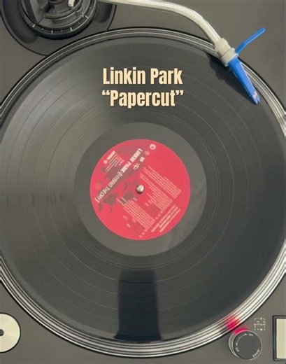"Papercut” Linkin Park on Vinyl LP @al7xmusic