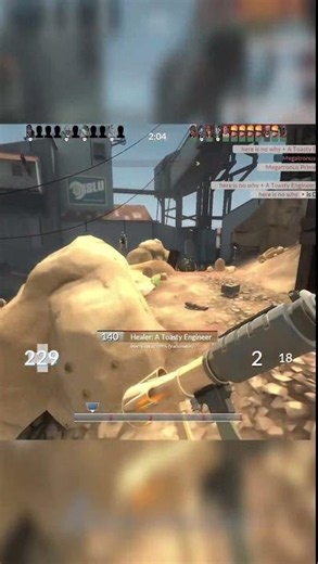 nasty airshot on upward 🎯 #gaming #tf2 #teamfortress2gameplay