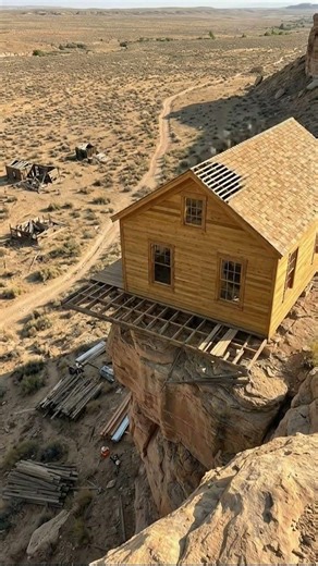 The Mining Cliff Retreat: Restoring Sun-Bleached Timber & Cedar Shingles 🌲🏔️ #HistoricArchitecture