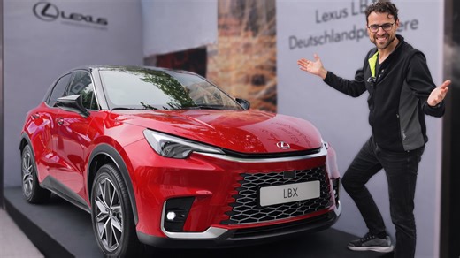 The new Lexus design with a futuristic look