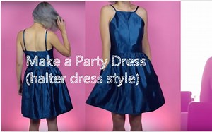 DIY Party Dress 一起去party撩汉子！（简单教学）