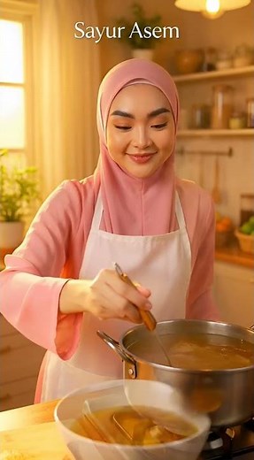 RESEP DI DESKRIPSI - Sayur Asem Bening Segar Ala Resto #jajanan #kuliner #cooking