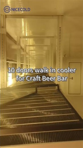 display walk in cooler for beer beverage soda coke