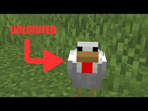 UNLIMITED CHICKEN FARM (Java or Bedrock)