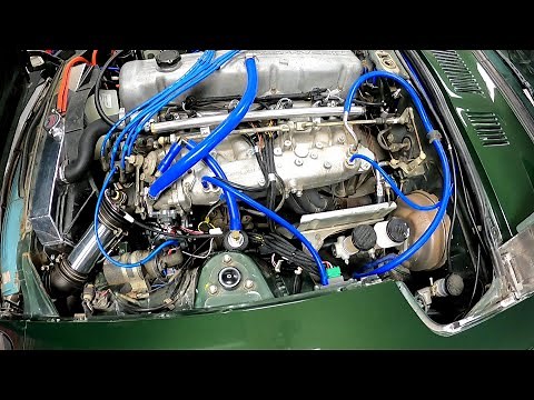 280Z Fast EFI Harness Routing Summary with Vacuum Line Layout