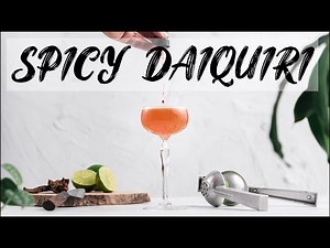 Infusing Angostura Bitters | How to make a Chipotle Daiquiri cocktail