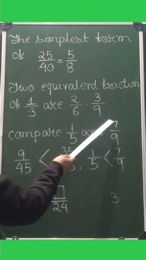 Fractions Quick Revision | Class 6 Maths Shorts