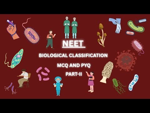 BIOLOGICAL CLASSIFICATION important MCQs PYQs that helped me in my #NEET preparation part2 #mcq #pyq