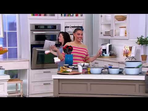 Cook's Essentials Forged Aluminum 10-Piece Cookware Set on QVC