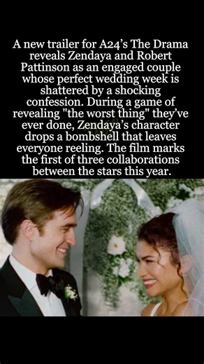 Zendaya & Robert Pattinson's Wedding Plans Unravel in "The Drama" Trailer #Zendaya #RobertPattinson