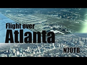Stunning views of downtown Atlanta and ATL airport